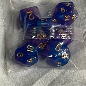 ✨2/$15 3/$20✨ 7pcs dice set for mtg dnd